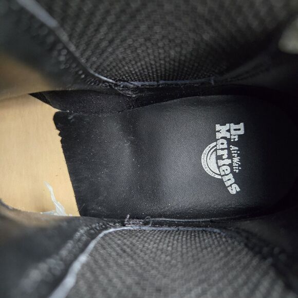 Dr. Martens Wincox Womens Size 6 Chelsea Buckle Harness Boots Black Leather - Picture 11 of 11